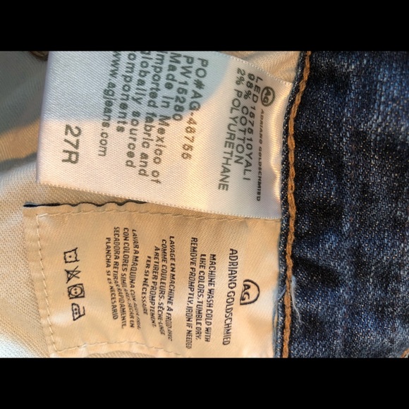 Agolde Ex Boyfriend Jeans Size : 27 - Picture 3 of 4